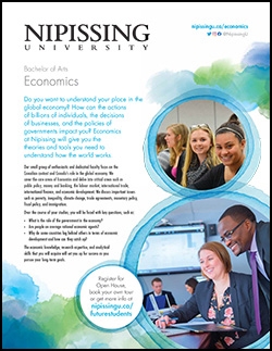Economics program brochure