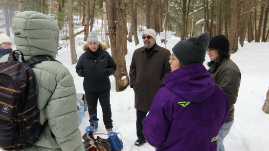 INDG 4606 Indigenous Mobilization and Resistance: In February 2023, the class organized a scavenger hunt and campfire on the trails to celebrate Indigenous mobilization and resistance in relation to wellbeing, knowledge and place.