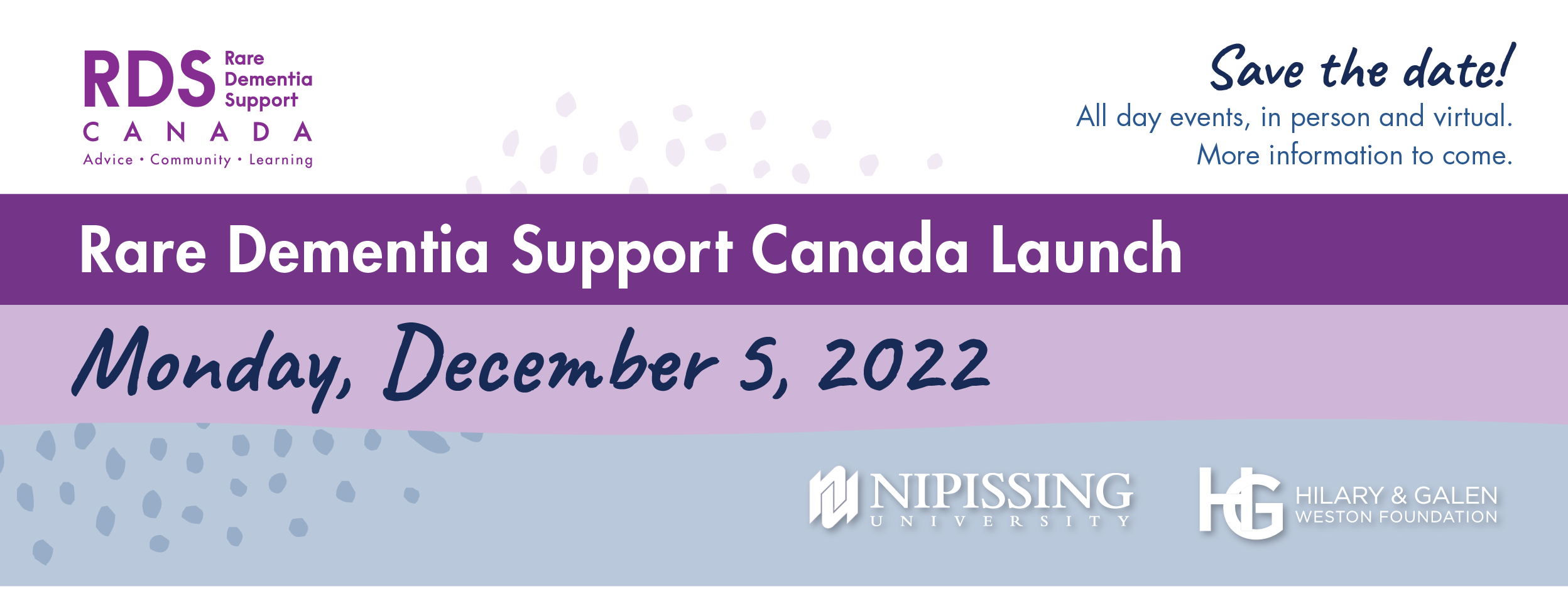 RDS Canada Save The Date