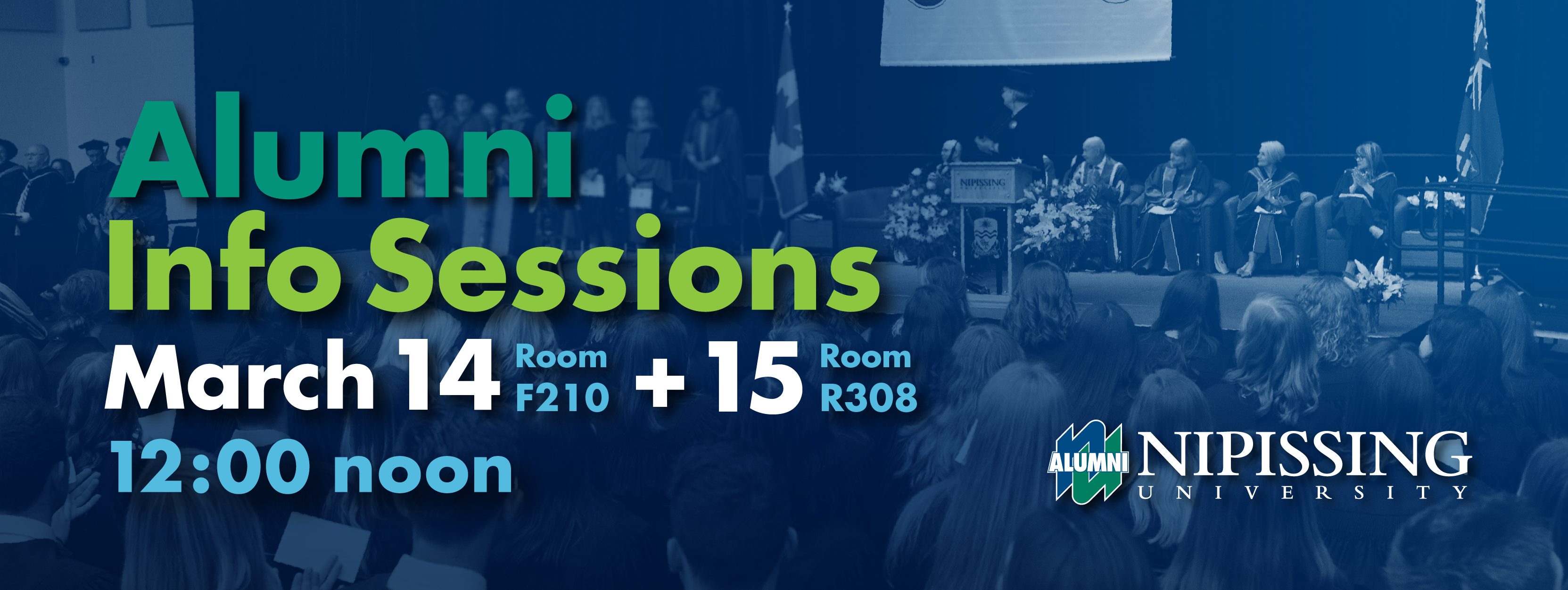 Alumni Info Sessions - March 14 and 15