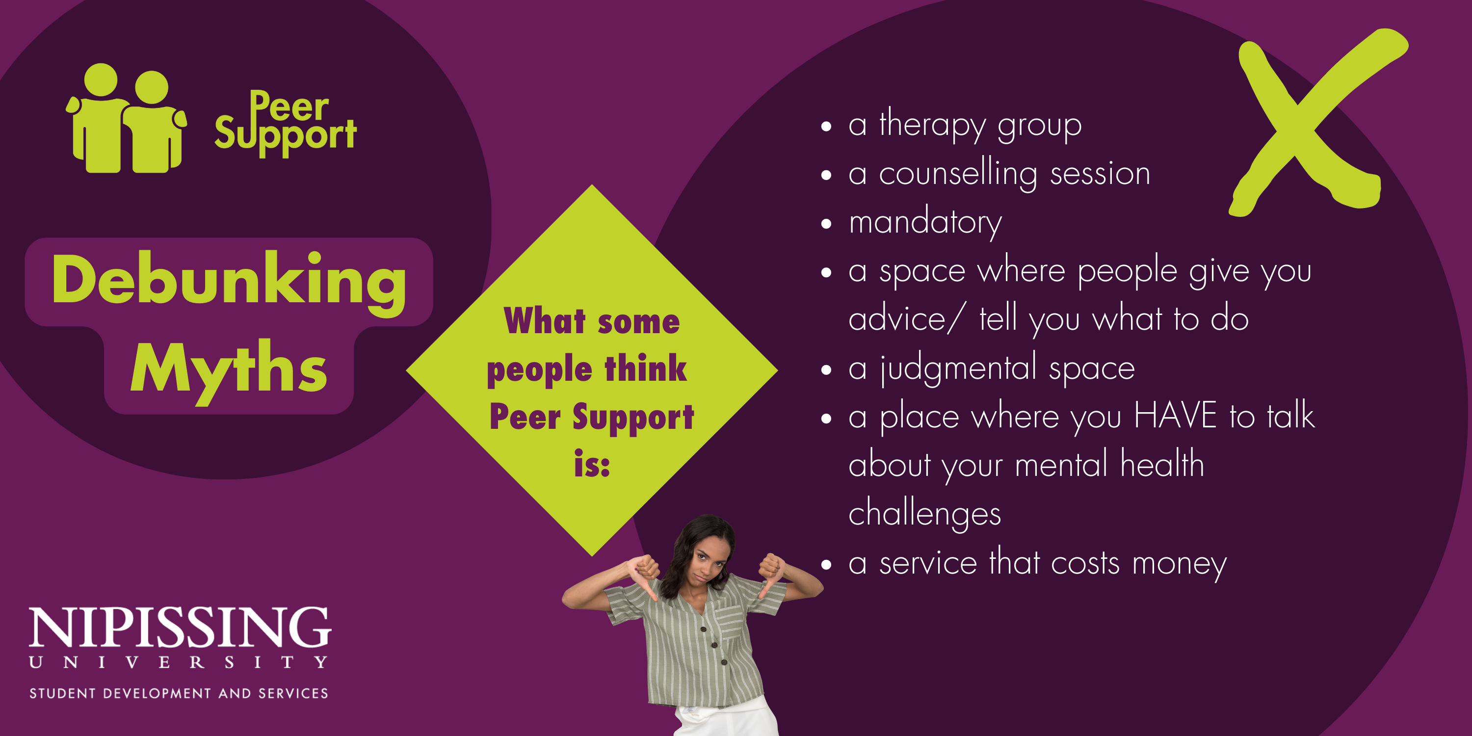 Peer Support Debunking Myths