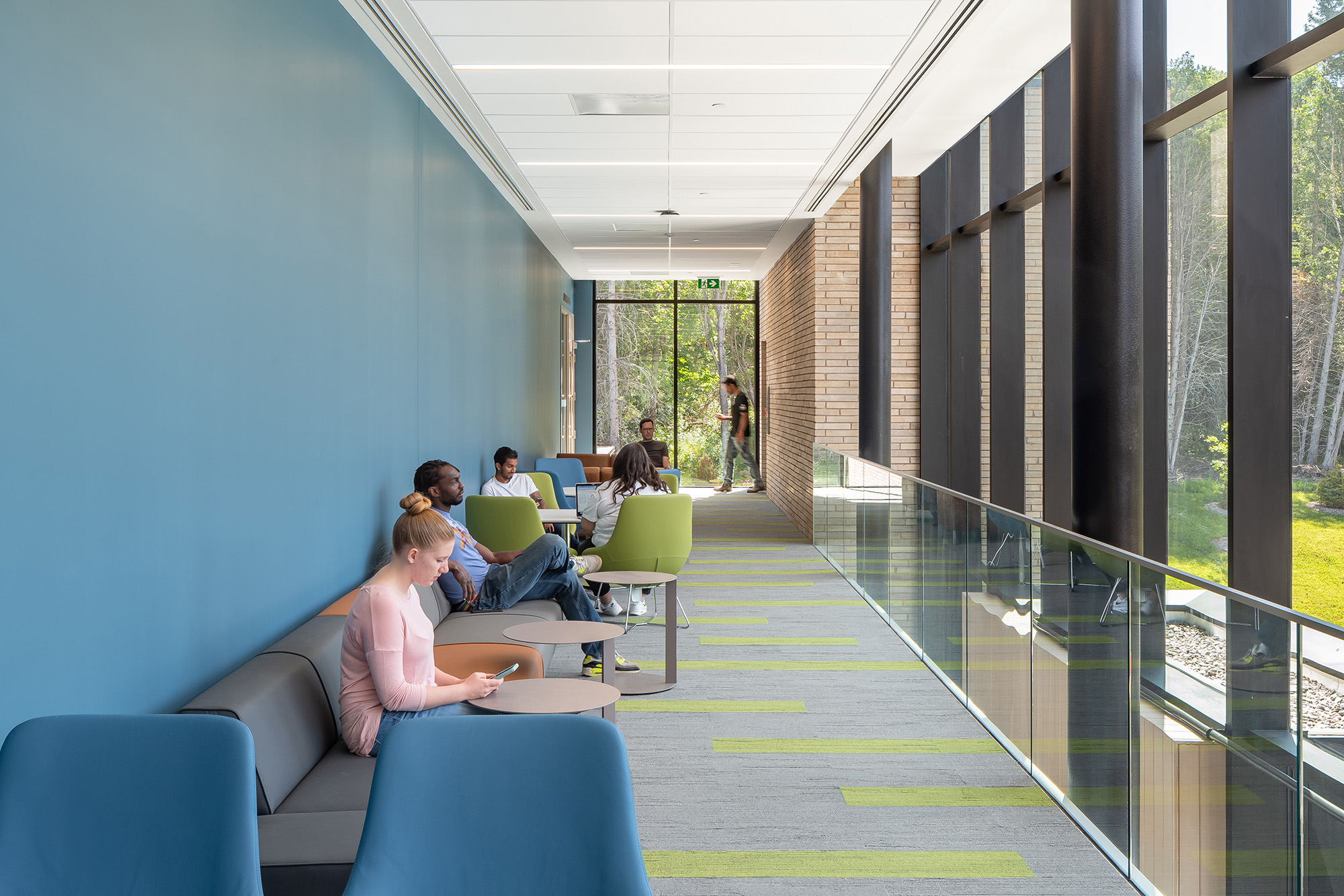 NUSU Student Centre - Second Floor Hallway