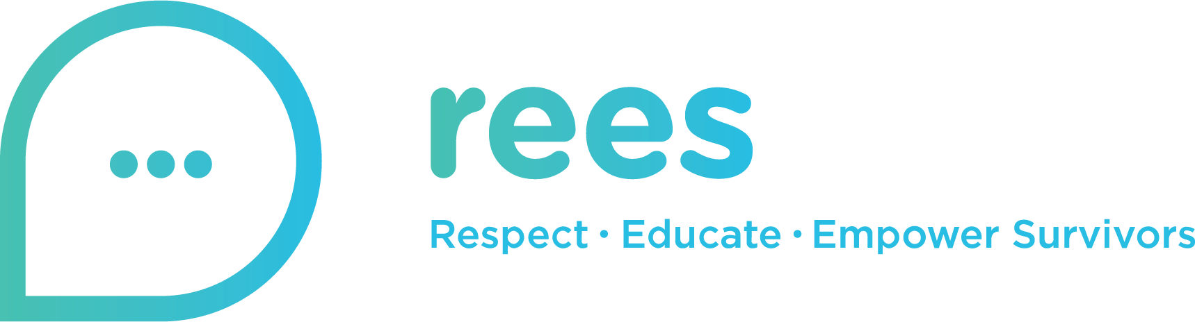 REES Logo (Respect, Education, Empower, Survivors)