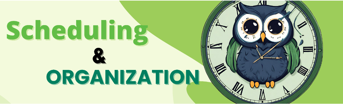 ASP Scheduling and Organization March 2024