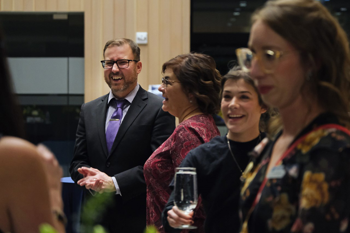 Alumni Awards crowd