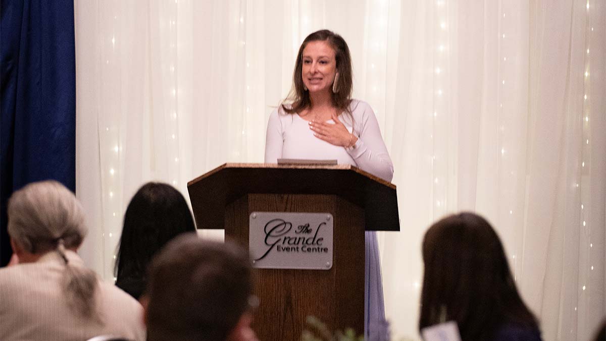 Cristin Talentino speaks