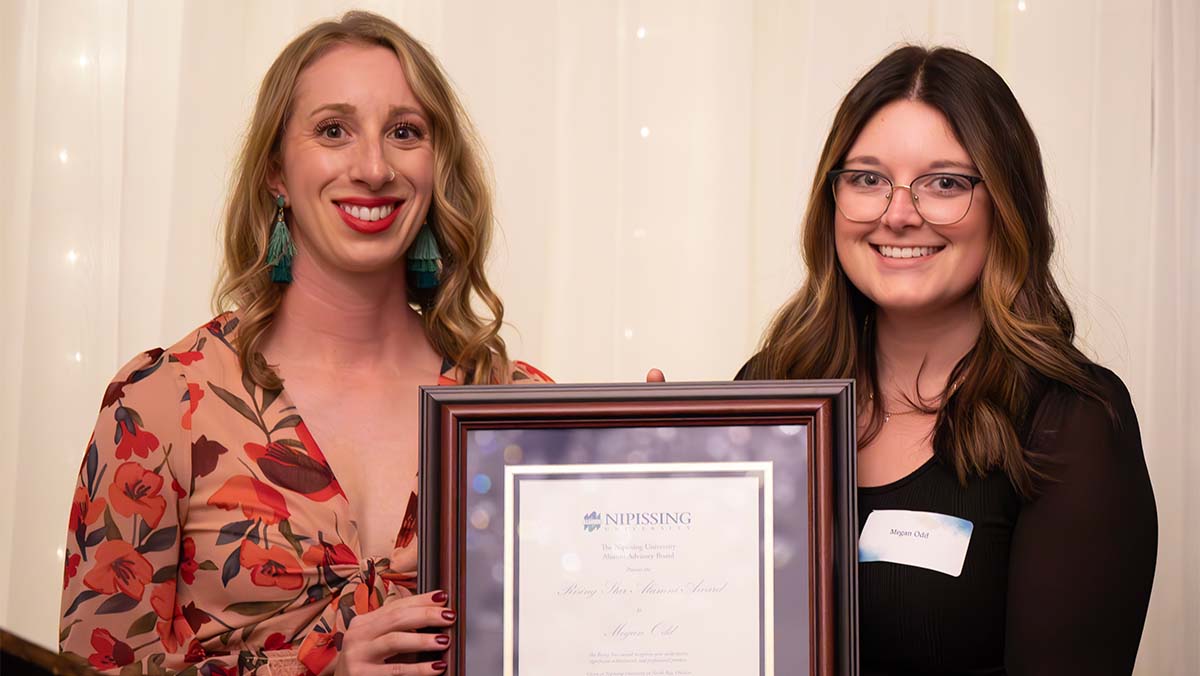 Megan Odd Rising Star Alumni Award winner