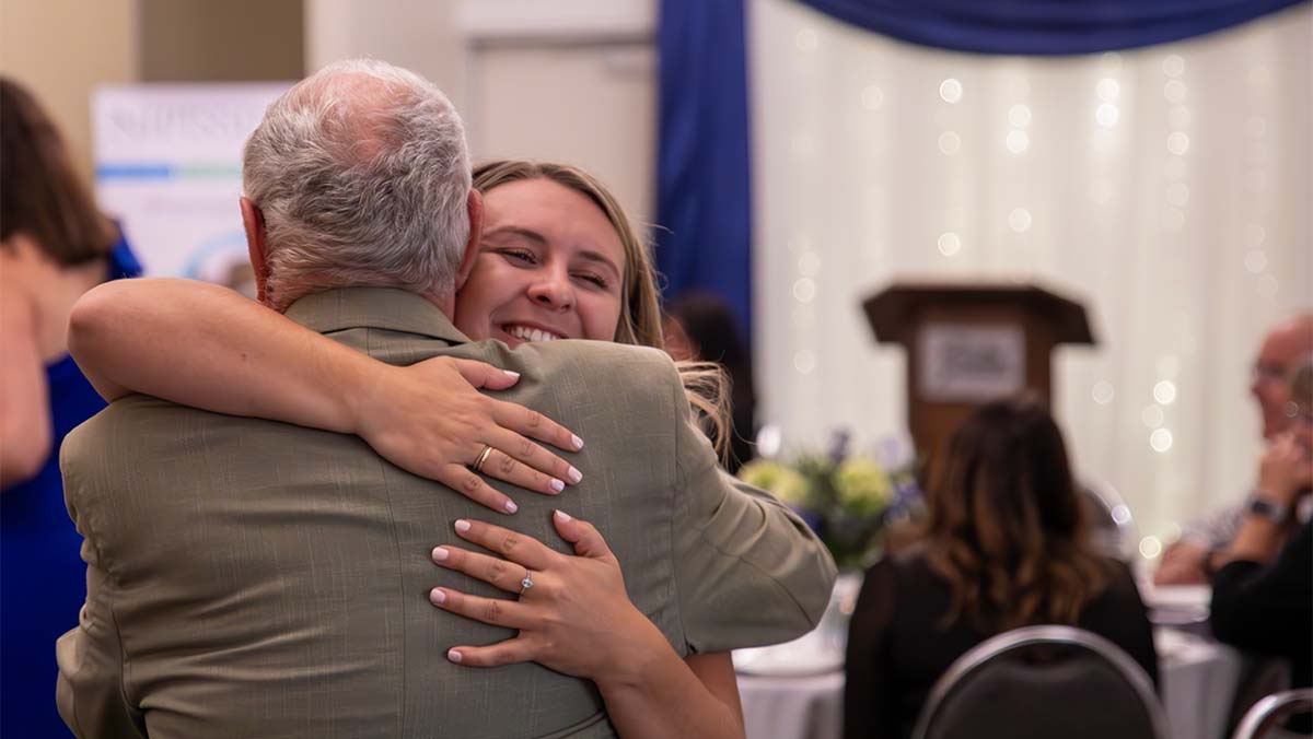 congratulations hug