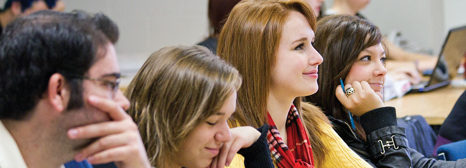 students in lecture