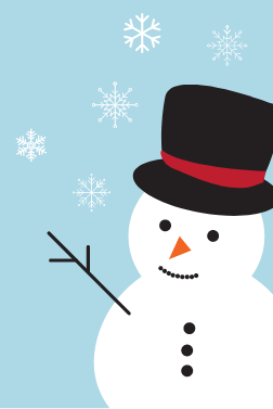 Holiday Party Snowman