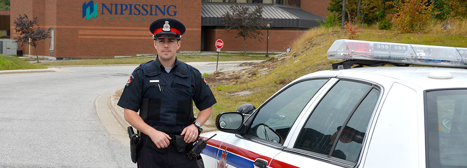 Constable Zach Dagg, North Bay Police Service
