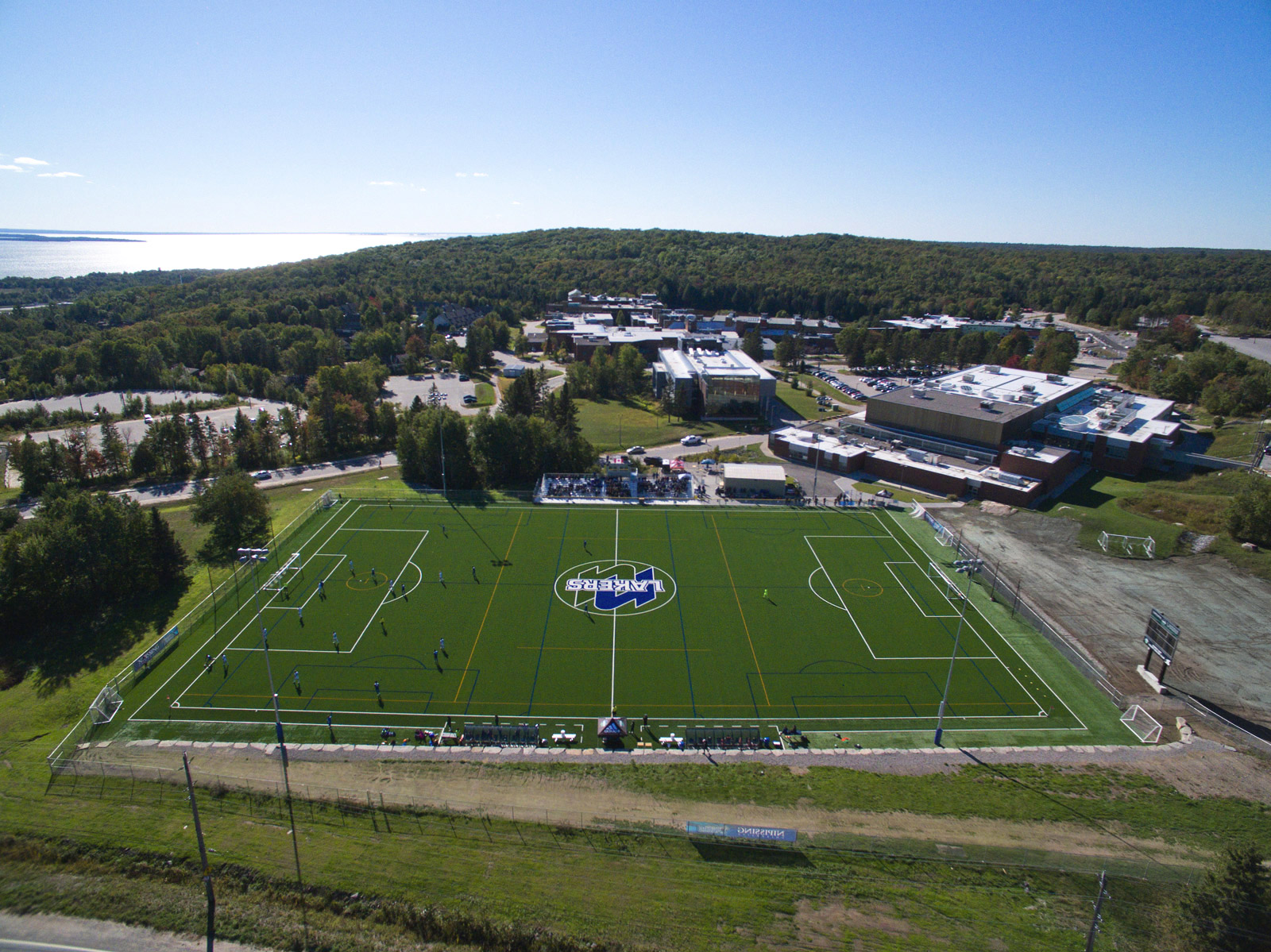 Homecoming 2018 turf field