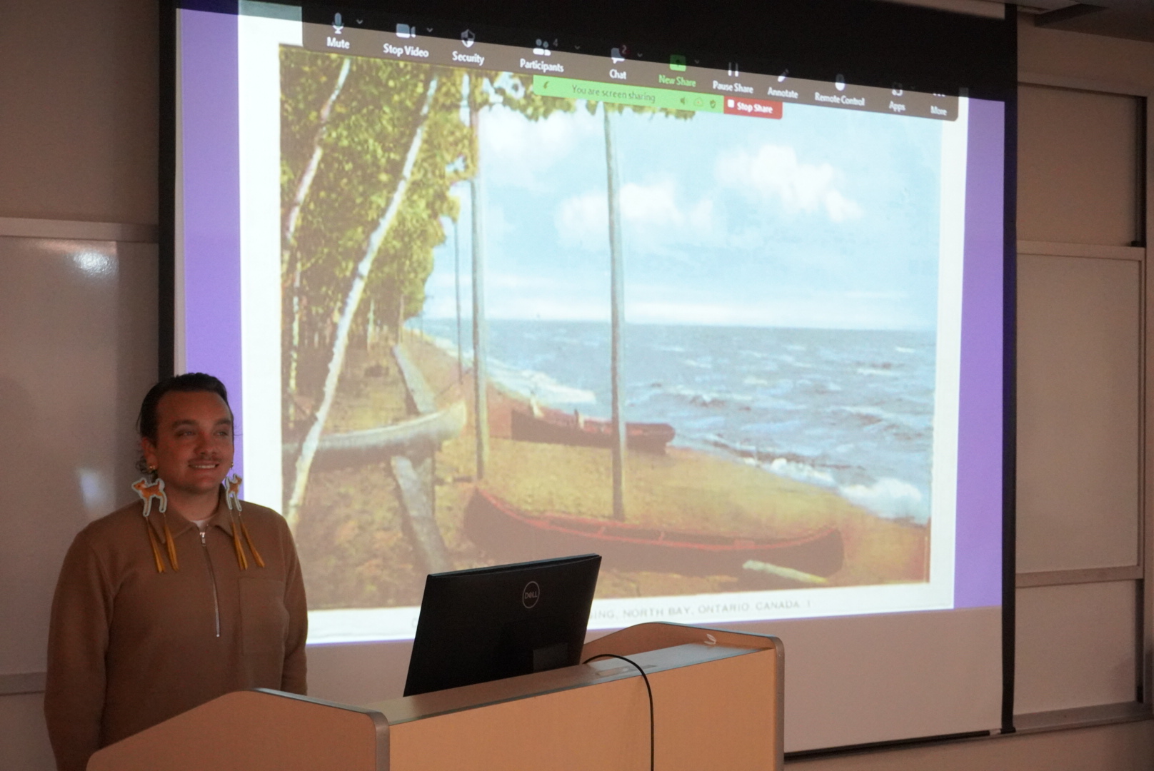 Cole Forrest joined our INDG 2206 Indigenous Screen Cultures class on November 2, 2023 to share their inspiration for filmmaking