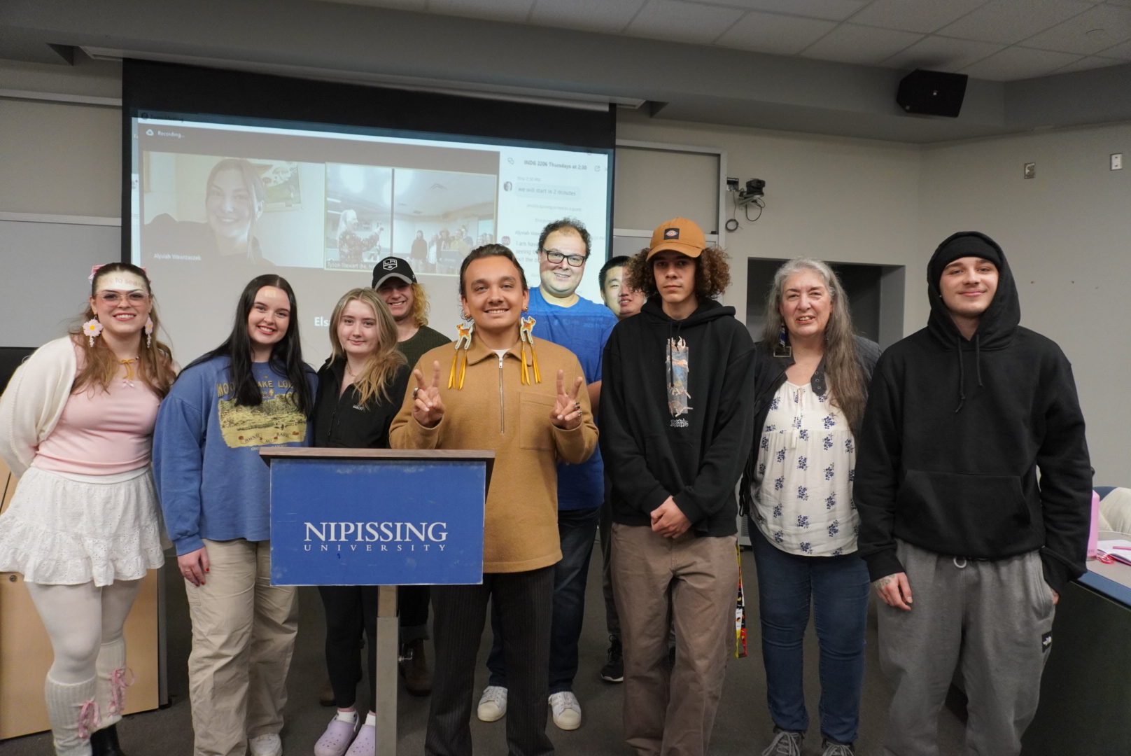 Cole Forrest joined our INDG 2206 Indigenous Screen Cultures class on November 2, 2023 to share their inspiration for filmmaking