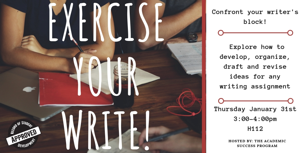 Exercise Your Write Start the Writing Process