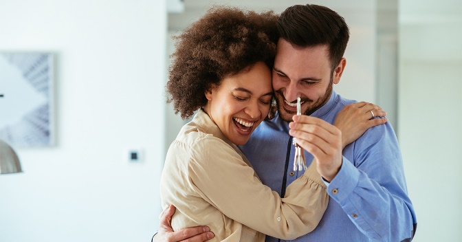 First Time Home Buyer couple