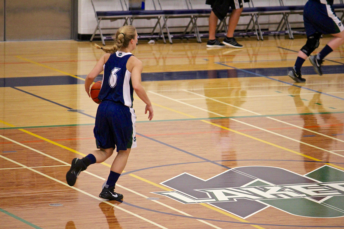 Women's Basketball action