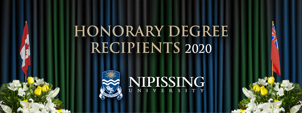Nipissing University announces 2020 honorary degree recipients Nipissing University