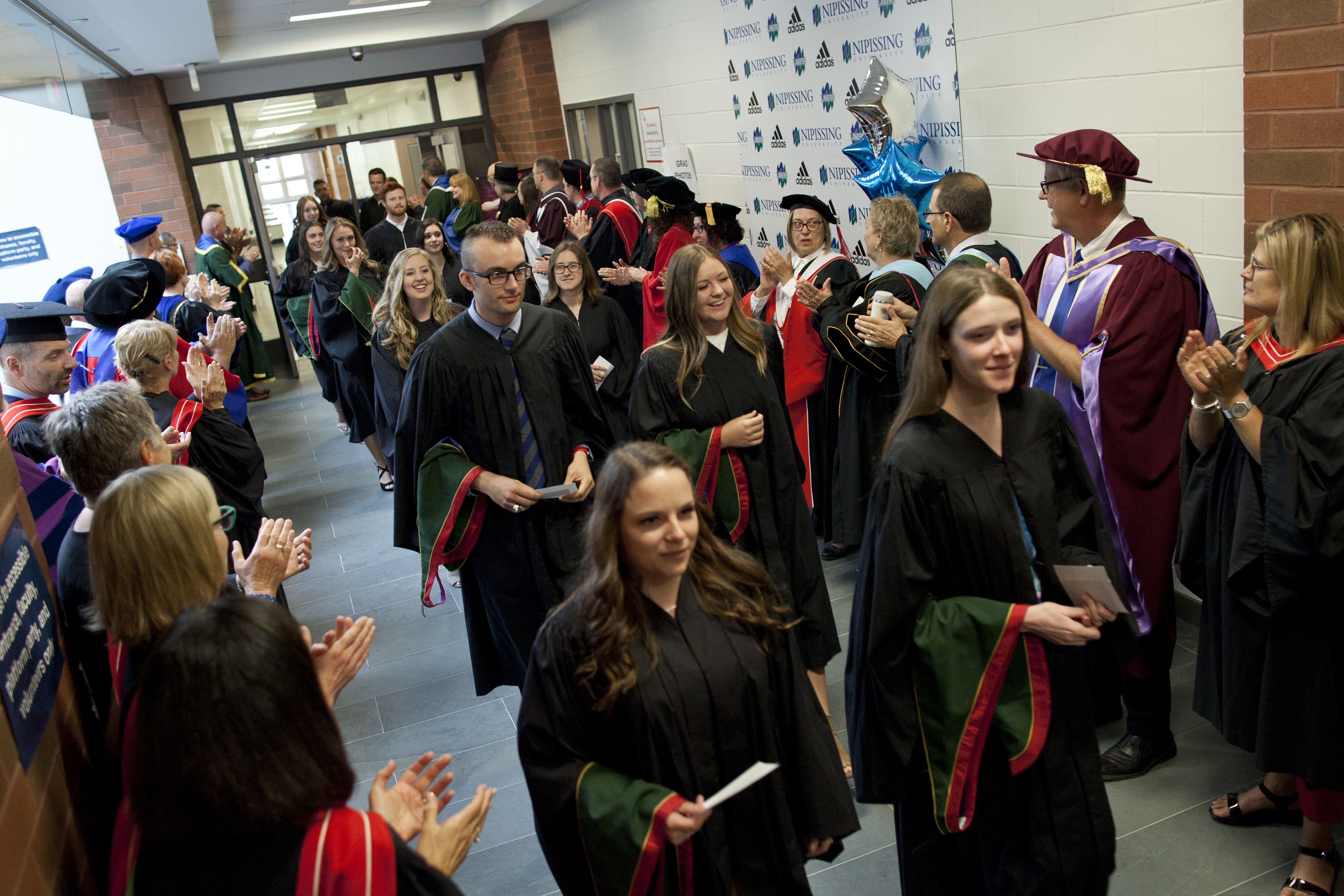 Faculty Receiving Line 