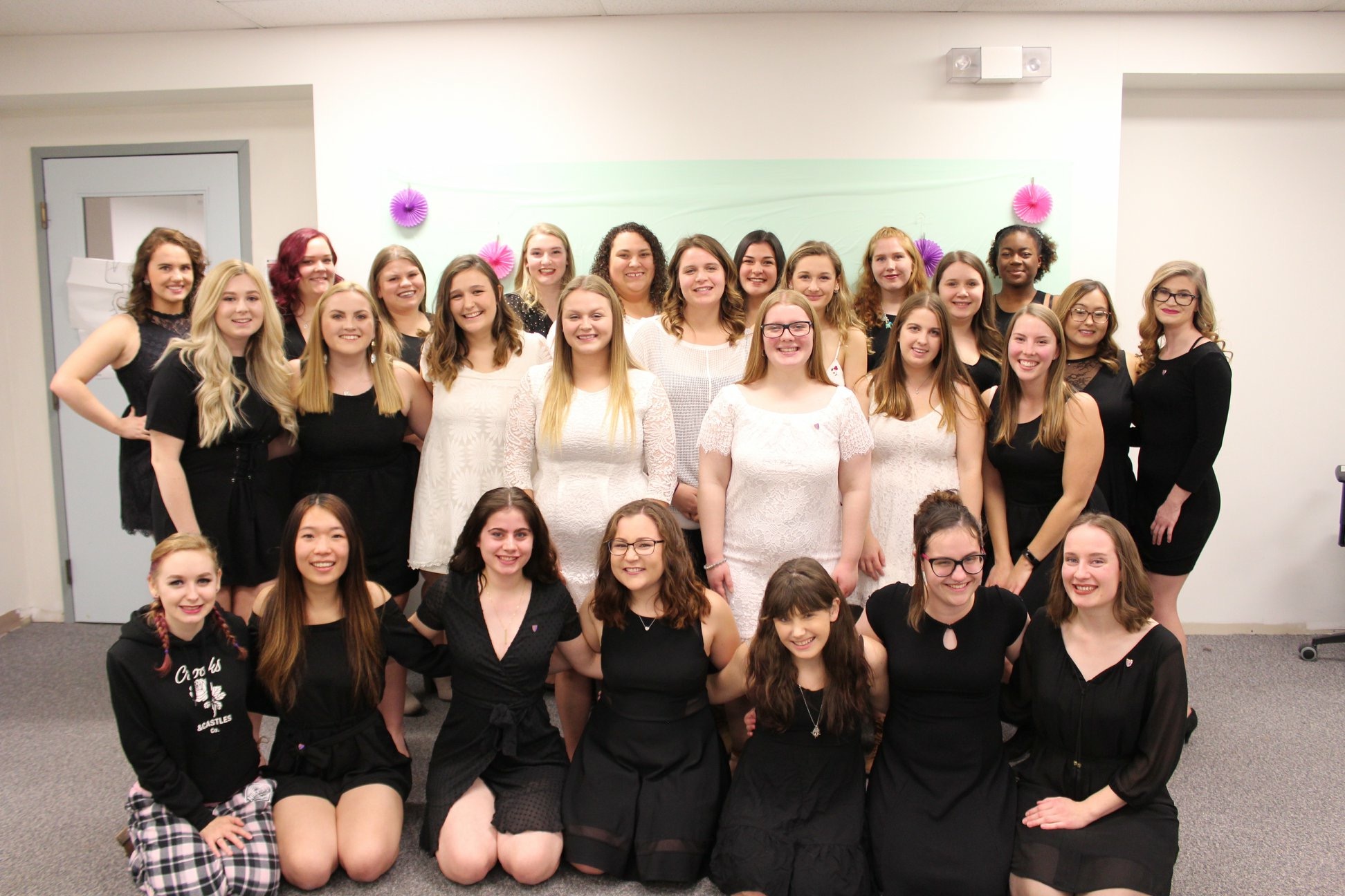 Picture of a group of women for Sorority