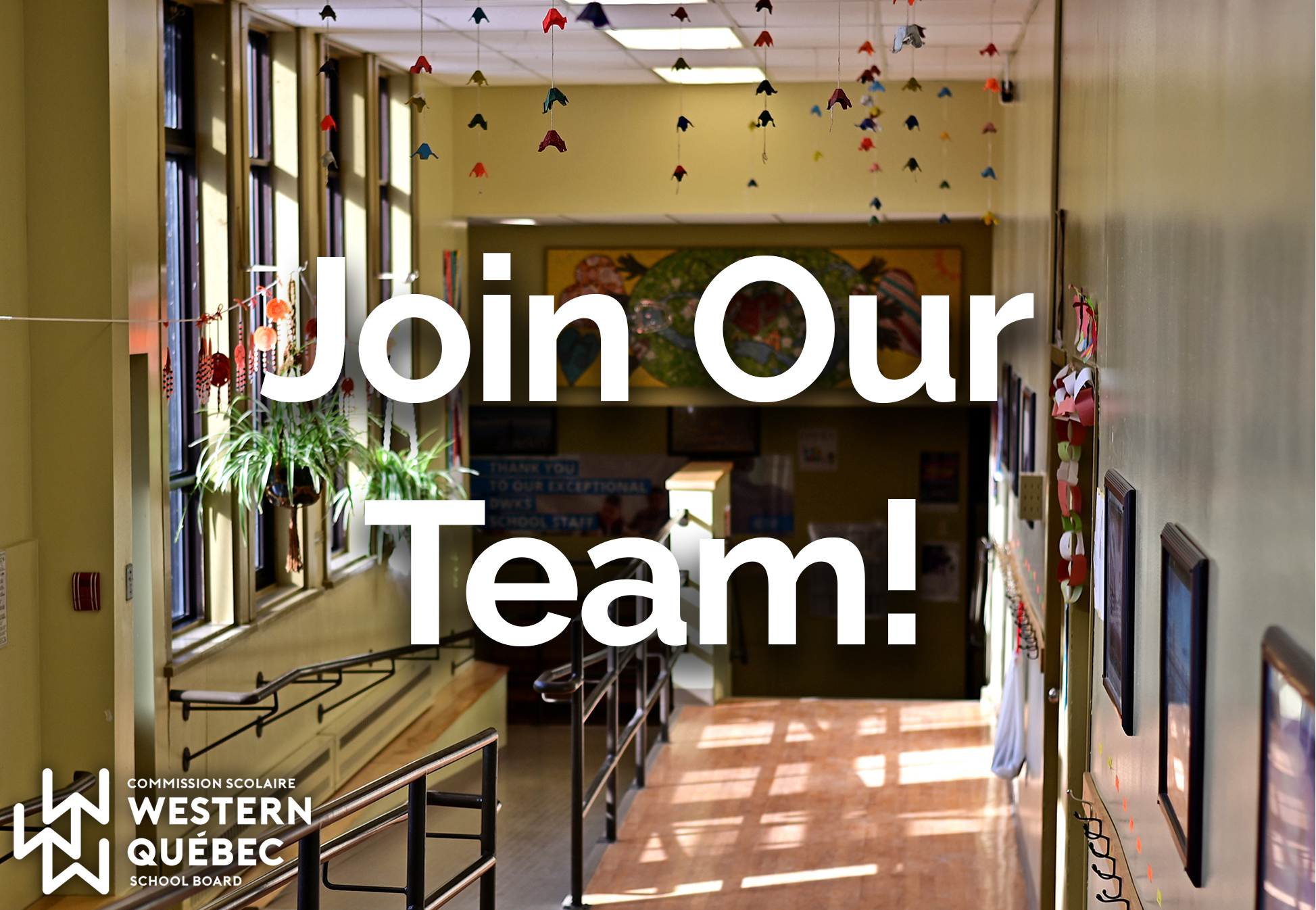 Western Quebec School Board Join Our Team Image