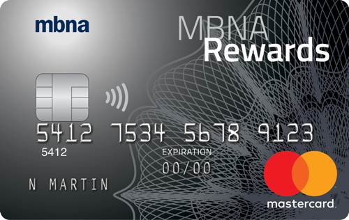MBNA Rewards Credit Card Image