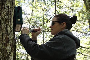 masters of environmental science student Mandy Ehnes