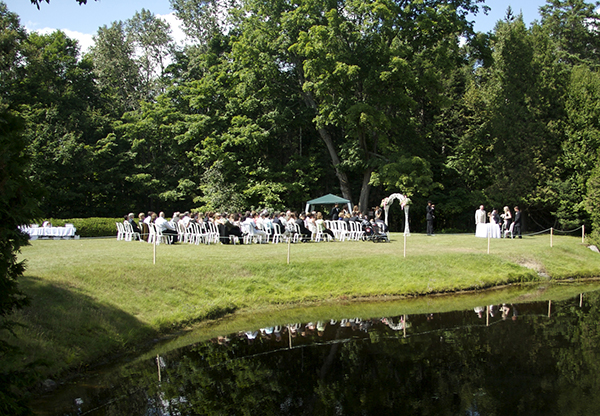 Monastery Grounds Wedding