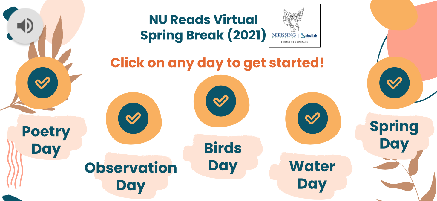 NU Reads Virtual Spring Break
