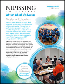 Master of Education brochure