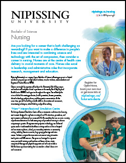 BScN  program brochure cover