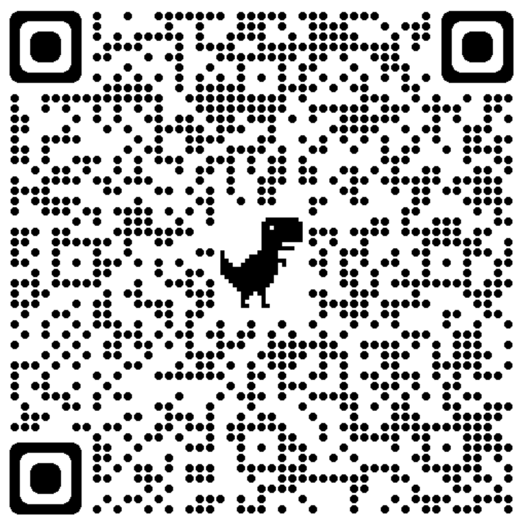 QR code for applying to be a paid tutor