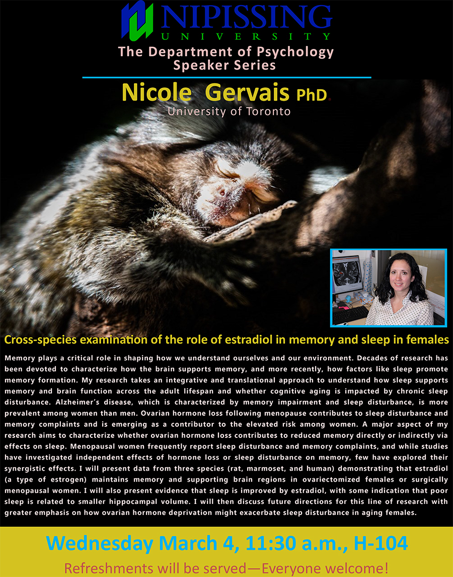 Psych Speaker Gervais poster