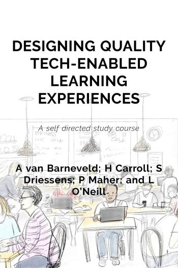 Designing Quality Tech Enabled Learning Experiences Cover