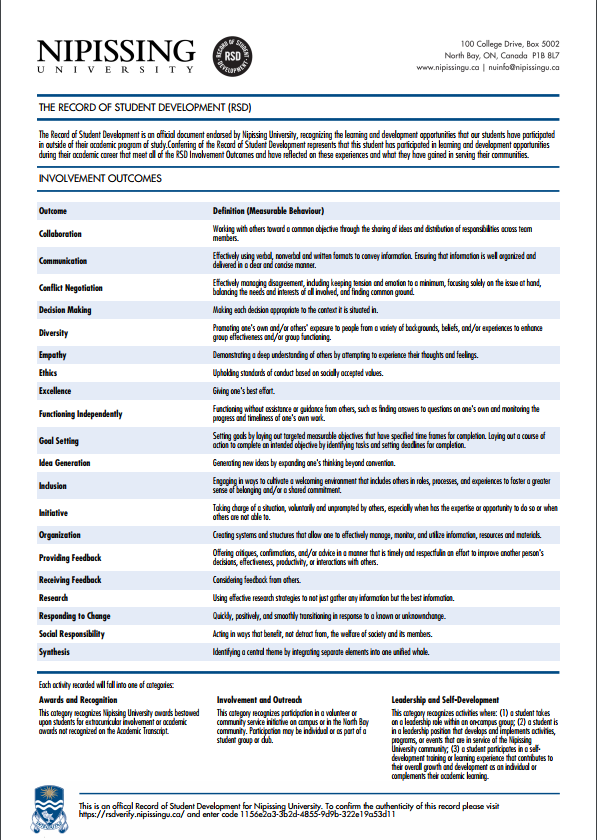 Transcript Front