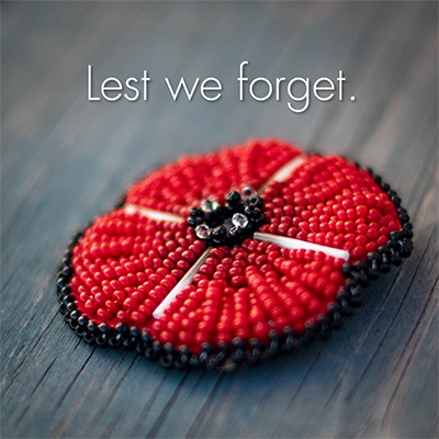Lest we forget