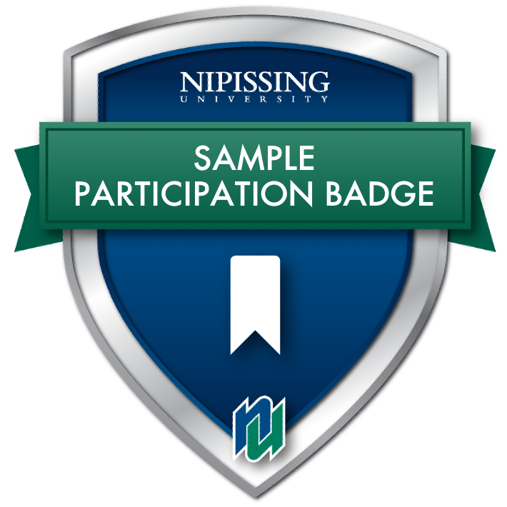 Sample Participation Badge