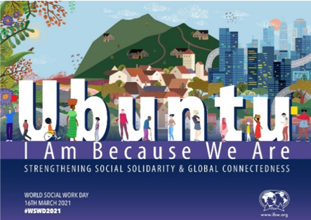 World Social Work Day 2021 Ubuntu poster