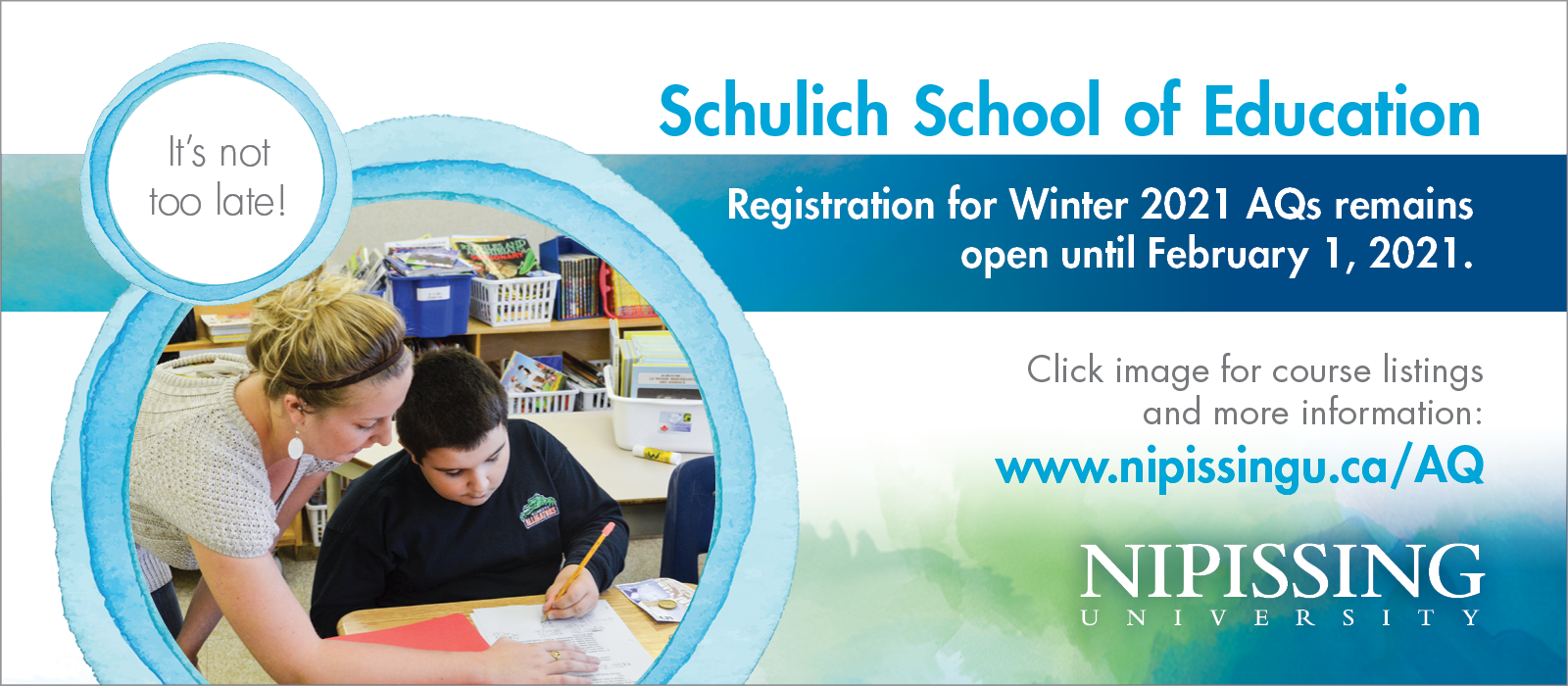 Winter Registration Slider - Still time to Register