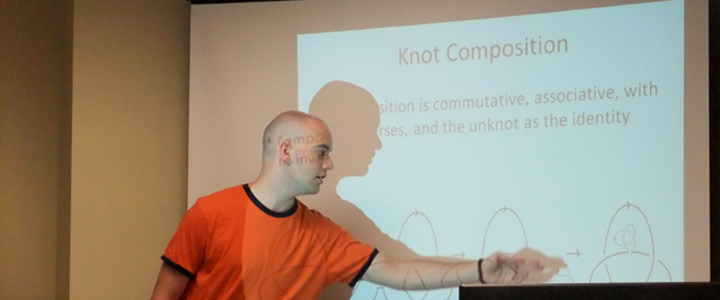 Master of Science student defends his Major Research Paper