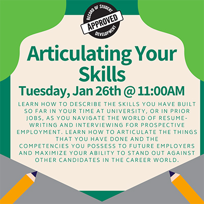 Articulating Your Skills #2