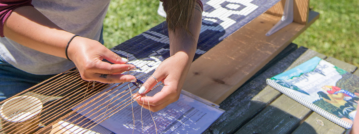 Wampum Belt Beading