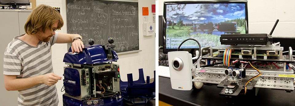 the robotics laboratory