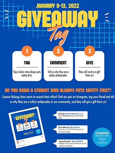 Giveaway Tag poster