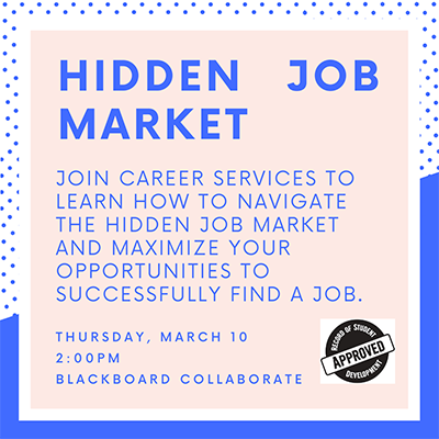 Hidden Job Market Mar. 10