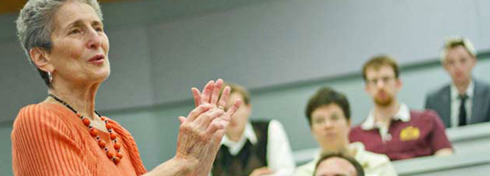 a guest lecture speaking in a seminar