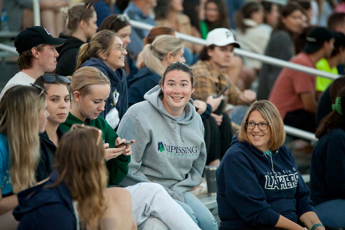 Men's Lacrosse crowd