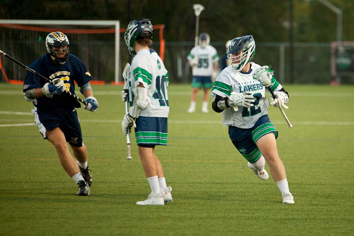 Men's Lacrosse action