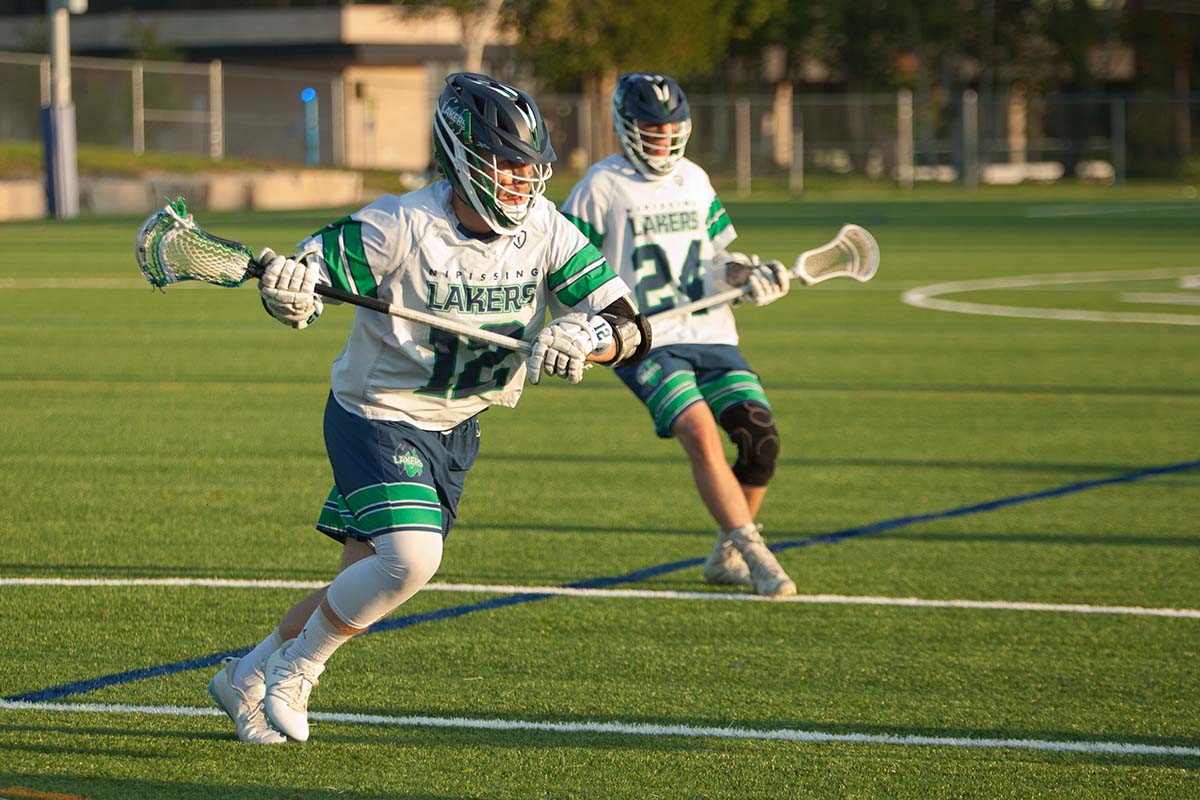 Men's Lacrosse action