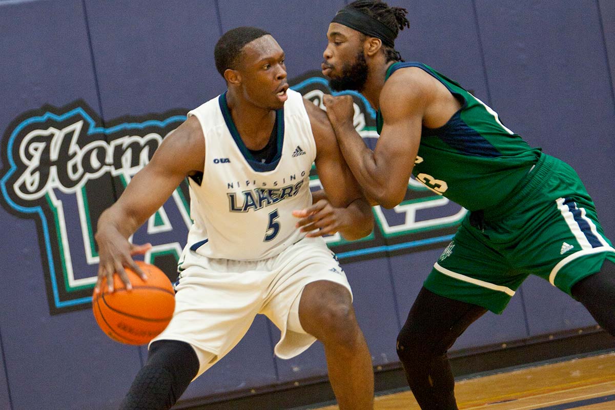 Men's Basketball action